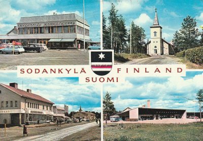 KIRKKOKORTTI - SODANKYLÄN UUSI KIRKKO - 3