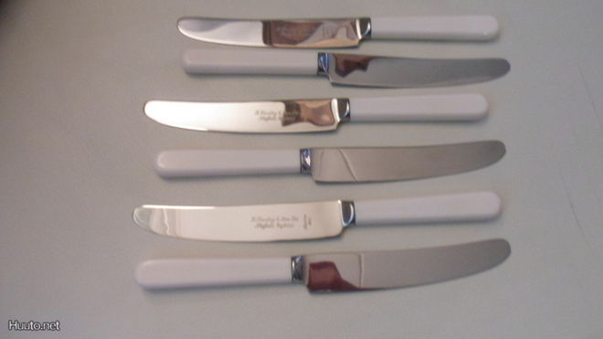 H.Housley&Sons Sheffield Veitset 6kpl käyttämättömät