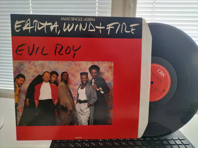 EARTH, WIND & FIRE, Evil Roy, MAXI HOL -87 UPEA KUNTO !!