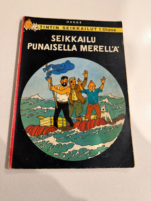 Tintti Seikkailu Punaisella Merellä 1.painos