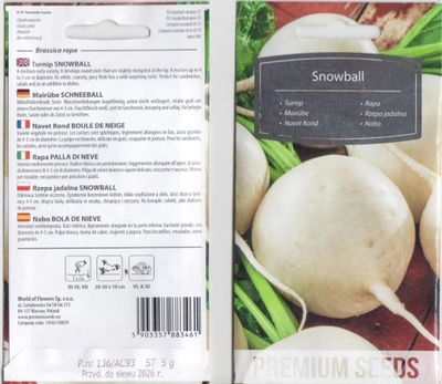 Nauris siemenet - Snowball #