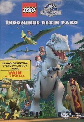 Lego :  Jurassic World  -  Indominus Rexin Pako  -  DVD