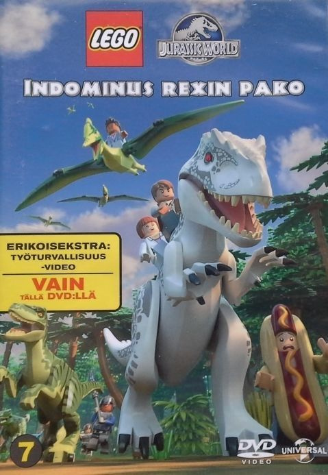 Lego :  Jurassic World  -  Indominus Rexin Pako  -  DVD