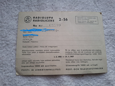 Radiolupa 1956- 1957