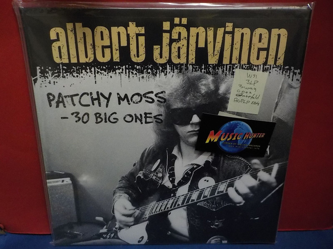 Albert Järvinen - Patchy Moss - 30 Big Ones UUSI 3LP