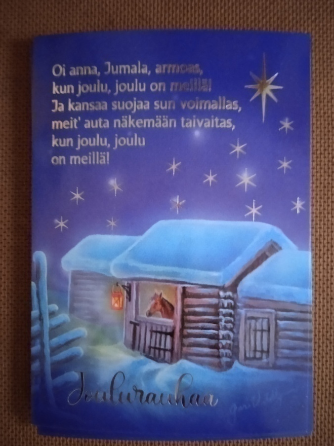 NO 8 - oi anna, Jumala, armoas,, kun joulu 3.1