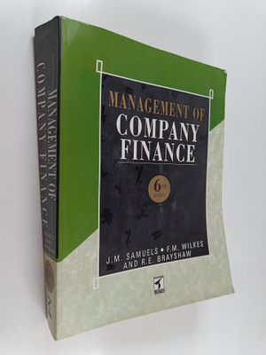 R. E. Brayshaw ym. : Management of Company Finance