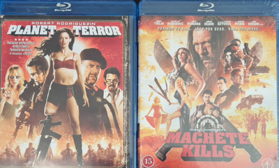 Planet Terror +Machete Kills -Blu-Ray