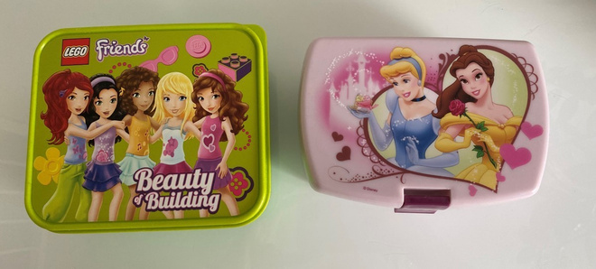 Prinsessa & Lego Friends eväsrasiat