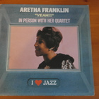Aretha Franklin in Person with Her Quartet:"Yeah!!!"-LP. - pikkukuva 1