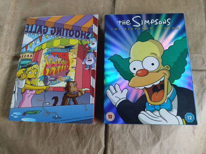 The Simpsons eleventh season (DVD) (4 levyä