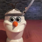 Disneyn Olaf juomamuki lusikalla - pikkukuva 1