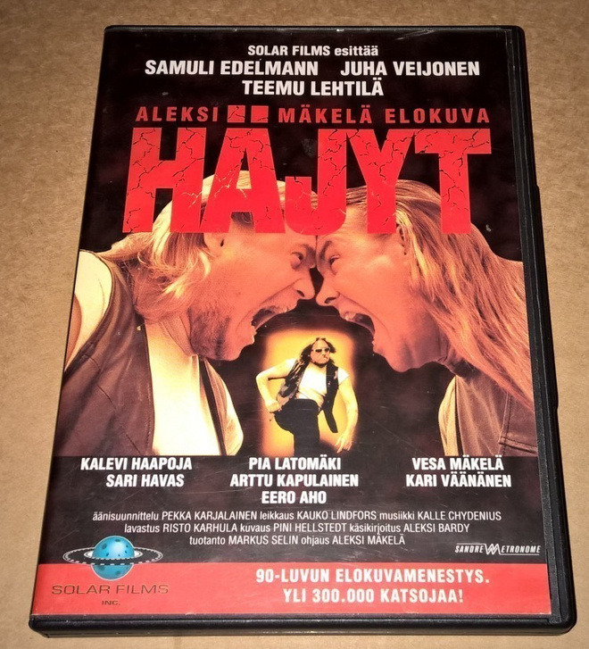 HÄJYT DVD ALEKSI MÄKELÄN ELOKUVA