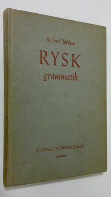 Richard Ekblom : Rysk grammatik