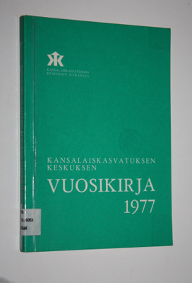 Kansalaiskasvatuksen keskuksen vuosikirja 1977