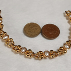 Upea 21k kullattu Kanadalainen rannekoru Gold plated - pikkukuva 3
