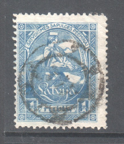 Latvia 1920  Mi 43