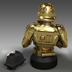 STAR WARS GENTLE GIANT GOLD STORMTROOP  - HEAD HUNTER STORE. - pikkukuva 2