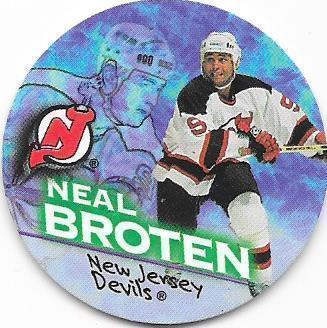 1995-96 NHL Pogs #157 Neal Broten New Jersey Devils