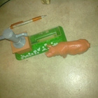 Mattel 1999 Juottokaukalo 17 cm, 1 kpl ja isot siat 2kpl - pikkukuva 1