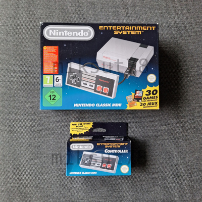 Nintendo Classic Mini *2 ohjainta *ERIT.HYVÄT