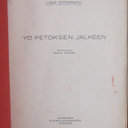 Liam O'Flaherty: Yö petoksen jälkeen, Yhteistyö 1929. 293 s. - pikkukuva 4