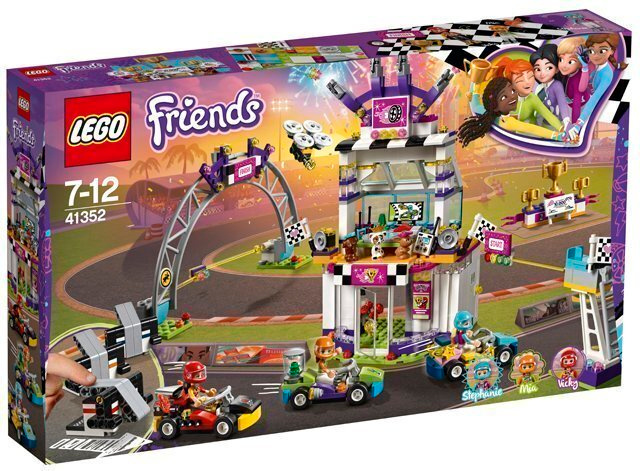 LEGO # FRIENDS # 41352 : The Big Race Day ( 2018 )