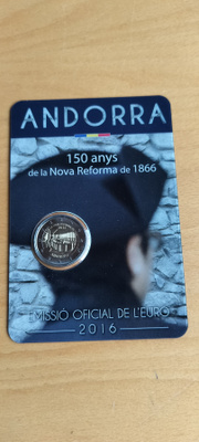 2€ Andorra 2016, Coincard