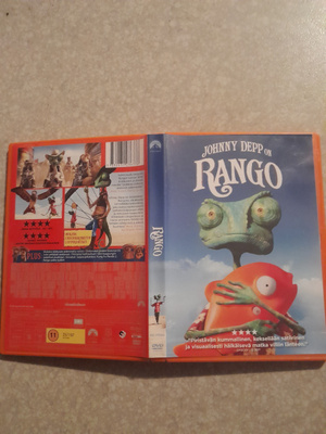 Rango dvd,johnny depp