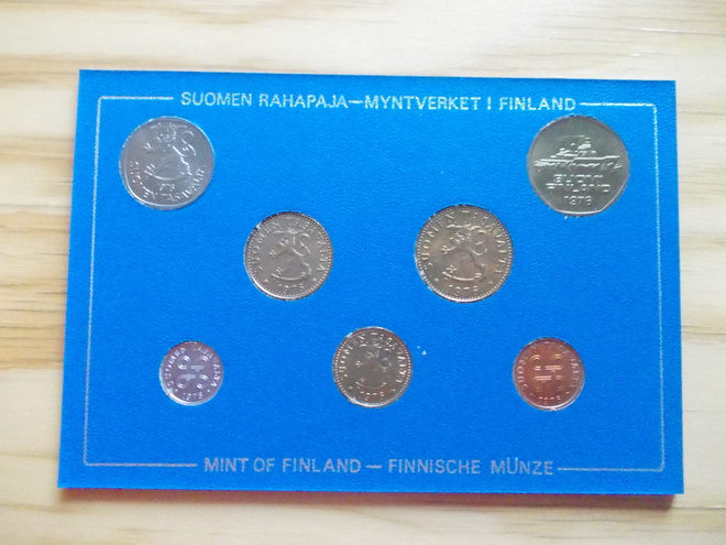 Suomen Rahapajan leimakiiltoiset  - vuosisarja 1976
