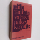 Niilo Rauhala : Valossa näkyy kirjoitus : runot 1967-1976 - pikkukuva 1