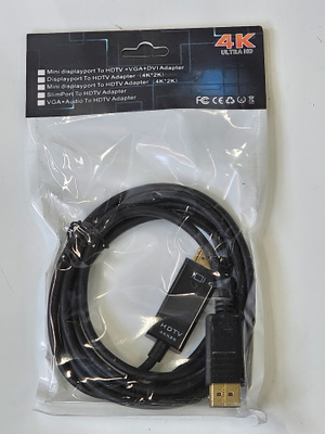 MiniDisplayPort-HDMI kaapeli 1.8 m 4K