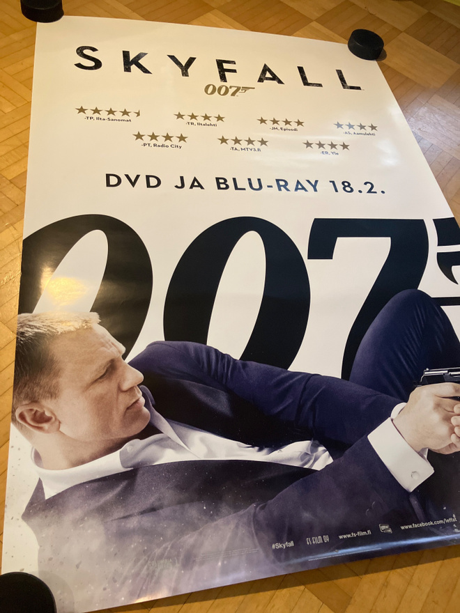 Elokuvajuliste - 007 Bond Skyfall (70x100)