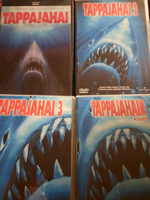 TAPPAJAHAI 1, 2, 3 JA TAPPAJAHAIN KOSTO DVD