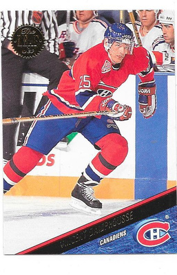 1993-94 LEAF #4 Vincent Damphousse , Montreal Canadiens