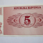 Slovenia 5 tolar 1990 Pakkasileä - pikkukuva 2