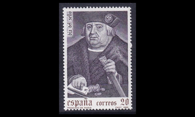 Espanja 2826 ** Postimerkin päivä (1988)