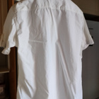 Esprit L/XL-koko kauluspaita valkoinen lyhythihainen. - pikkukuva 3