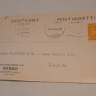Firmakortti Merko Helsinki, 1938 - pikkukuva 1