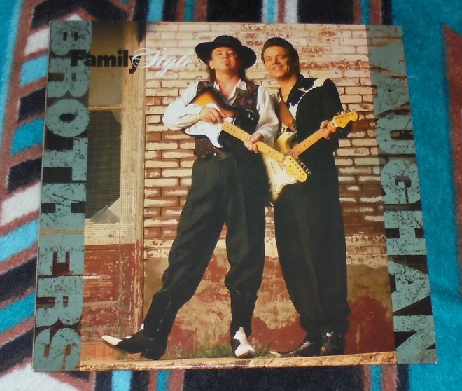THE VAUGHAN BROTHERS ~ Family Style ~ LP