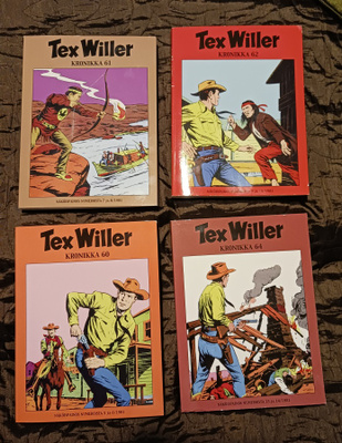 TEX WILLER KRONIKAT 60,61 62,64