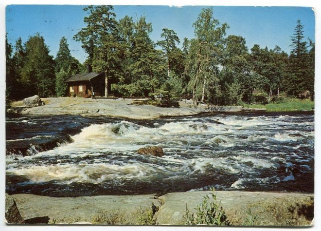 Kotka Langinkoski, kulkenut 1969