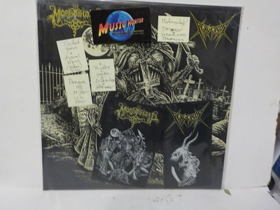 MORBOSIDAD / PERVERSOR - INVOCACIONES... M-/M- LP + POSTER