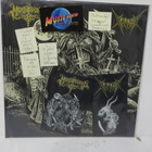 MORBOSIDAD / PERVERSOR - INVOCACIONES... M-/M- LP + POSTER - pikkukuva 1