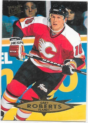 1995-96 Ultra #28 Gary Roberts Calgary Flames