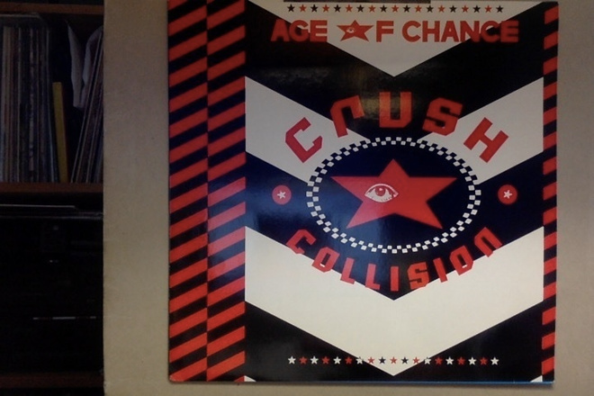 AGE OF CHANCE :: CRUSH COLLISION :: VINYYLI  LP   1987 !!