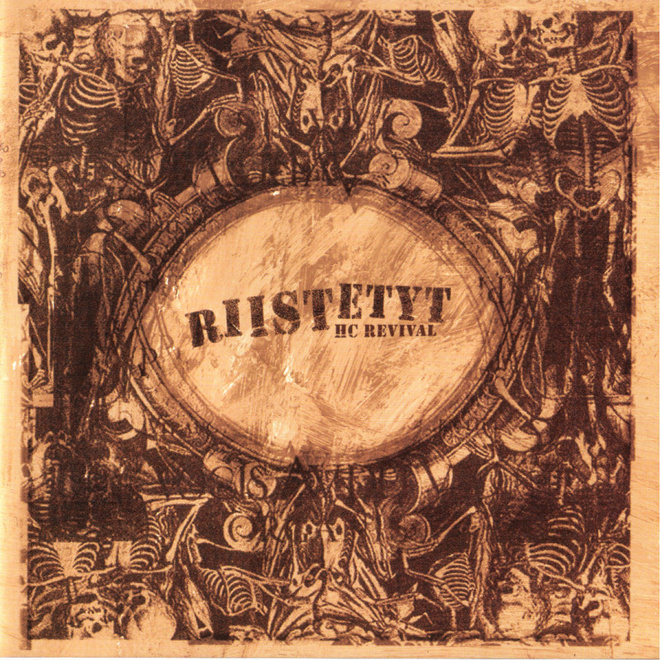 RIISTETYT - HC REVIVAL CD + RINTAMERKKI