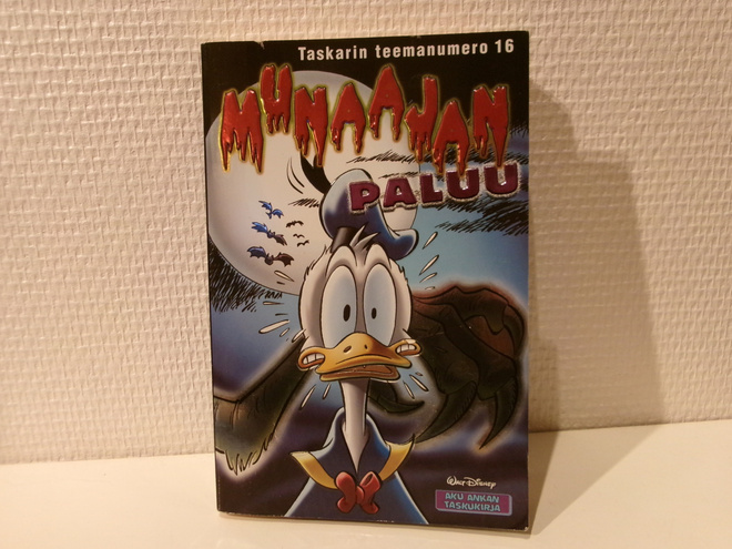 Aku Ankan teemanumero 16 Munaajan paluu