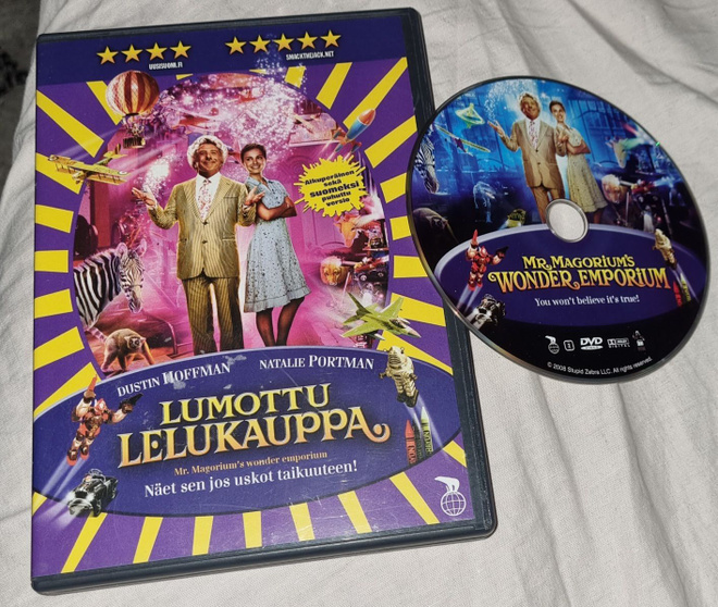 DVD Lumottu lelukauppa
