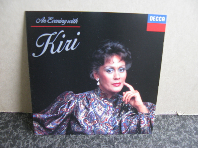 Kiri Te Kanawa:An evening with Kiri cd